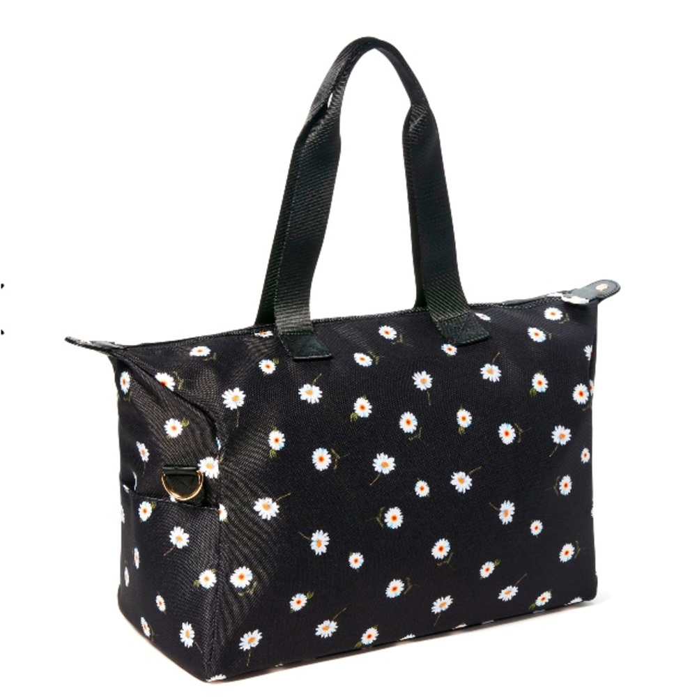 Alice + Olivia duffel bag daisy print